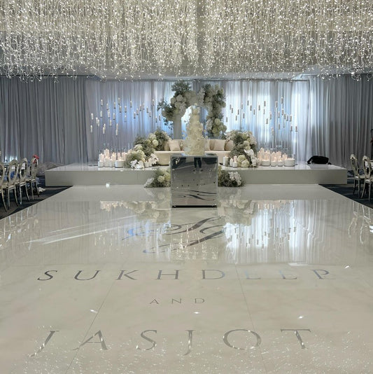 WHITE SUPER GLOSS SEAMLESS FLOOR